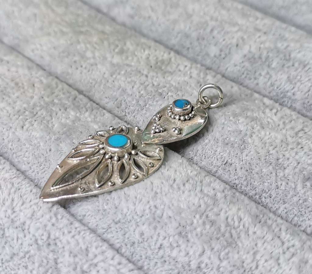 Unique Silver Pendant