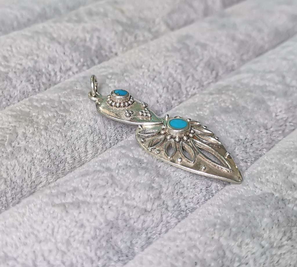 Unique Silver Pendant