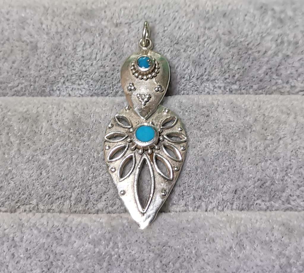 Unique Silver Pendant