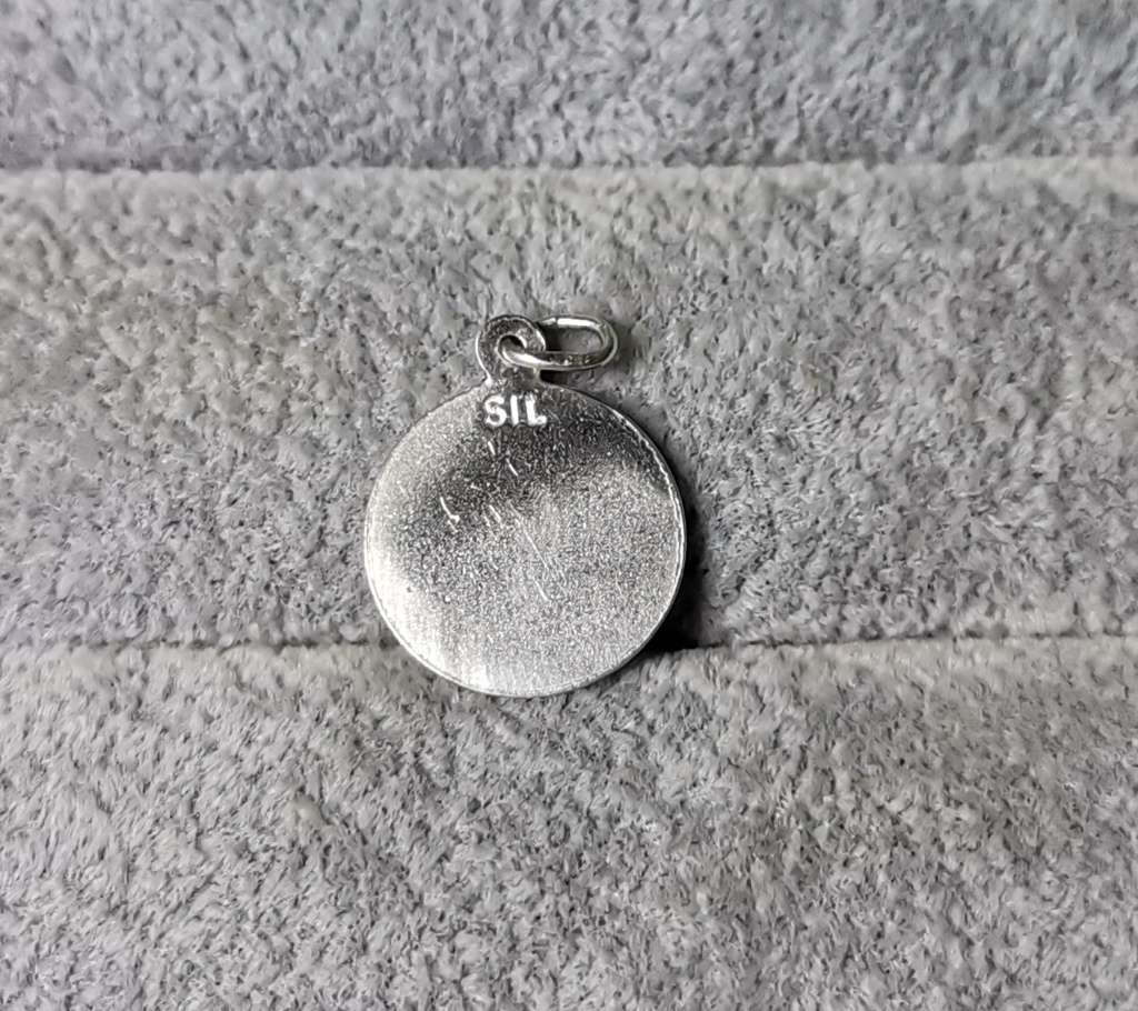Silver St. Christopher Pendant
