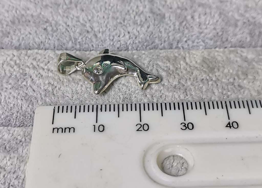 Silver Dolphin Pendant