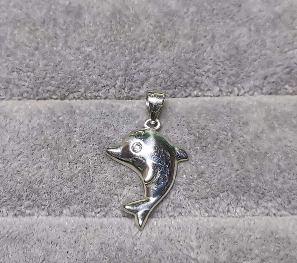 Silver Dolphin Pendant