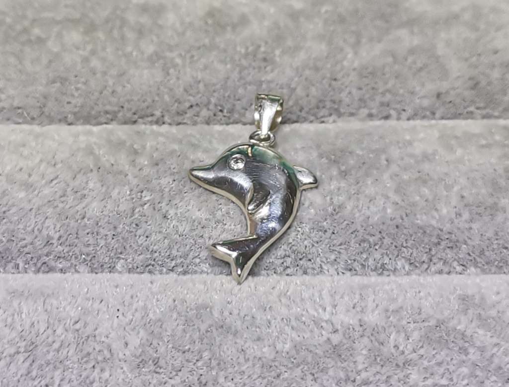 Silver Dolphin Pendant