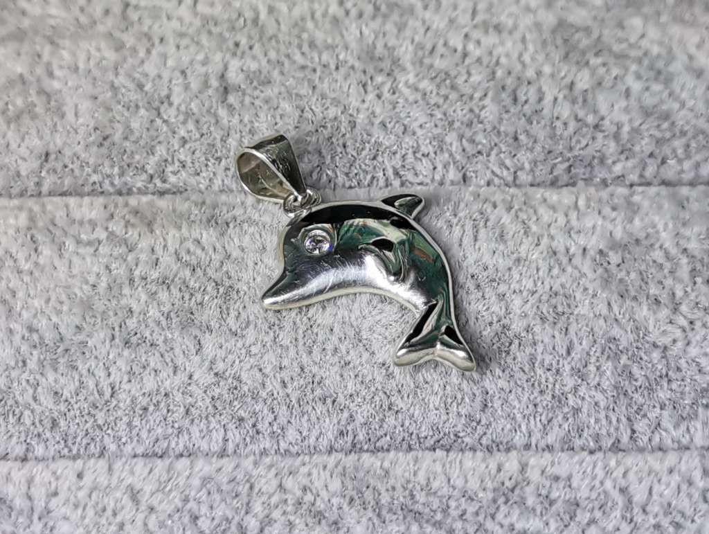 Silver Dolphin Pendant