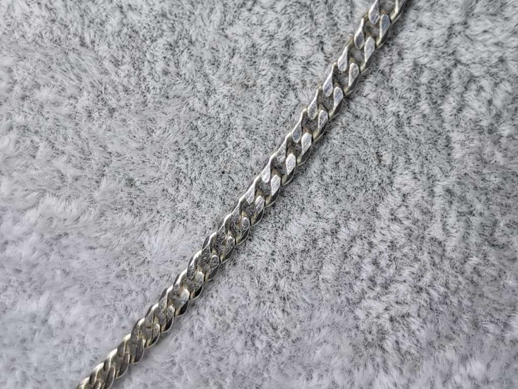 Silver Curb Chain