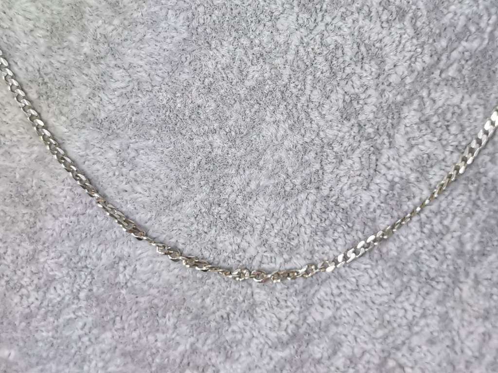 Silver Curb Chain