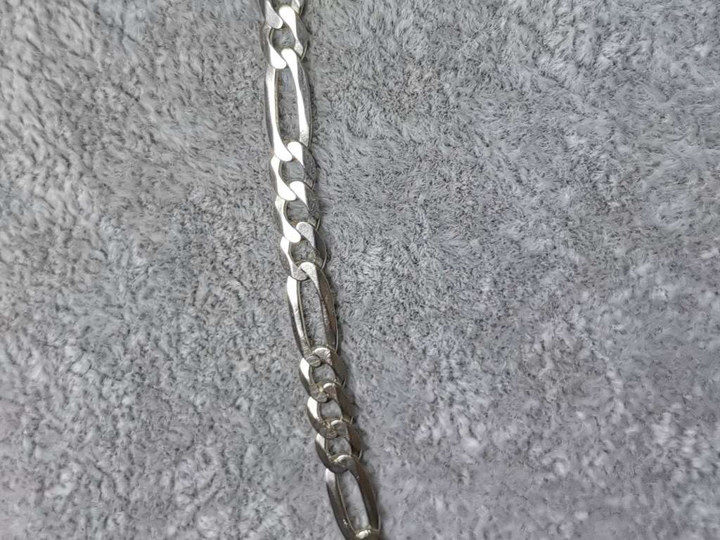 Silver Figaro Chain