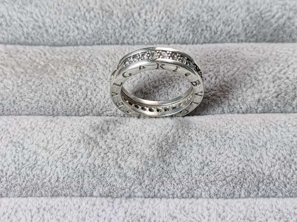 Silver BVLGARI Ring
