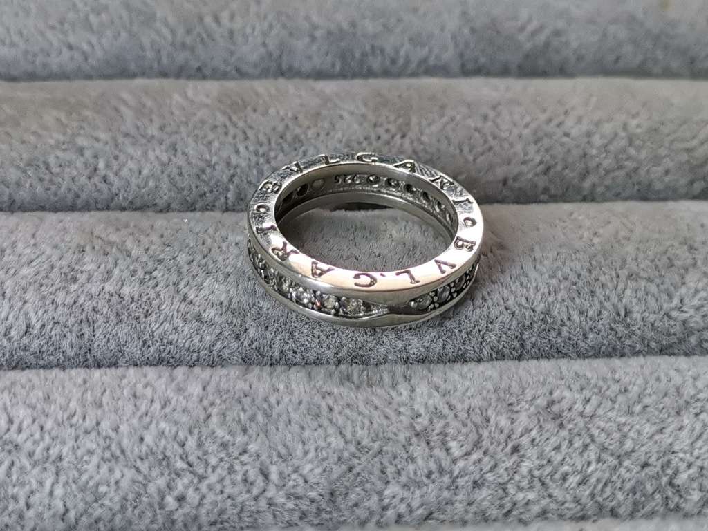 Silver BVLGARI Ring