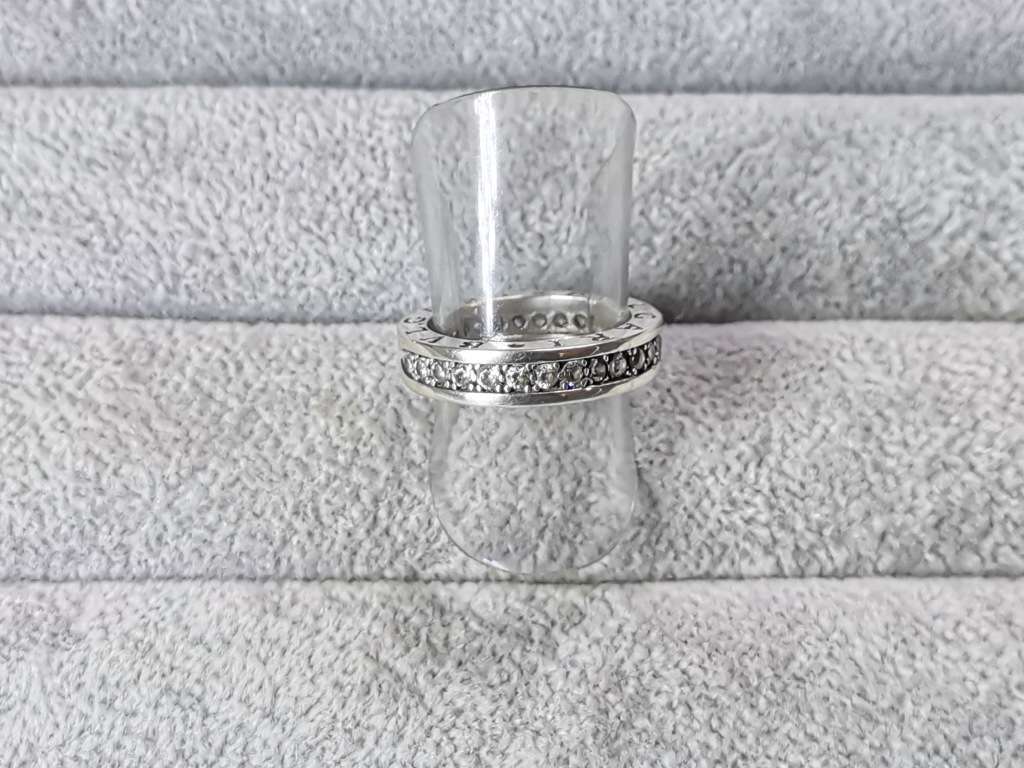 Silver BVLGARI Ring