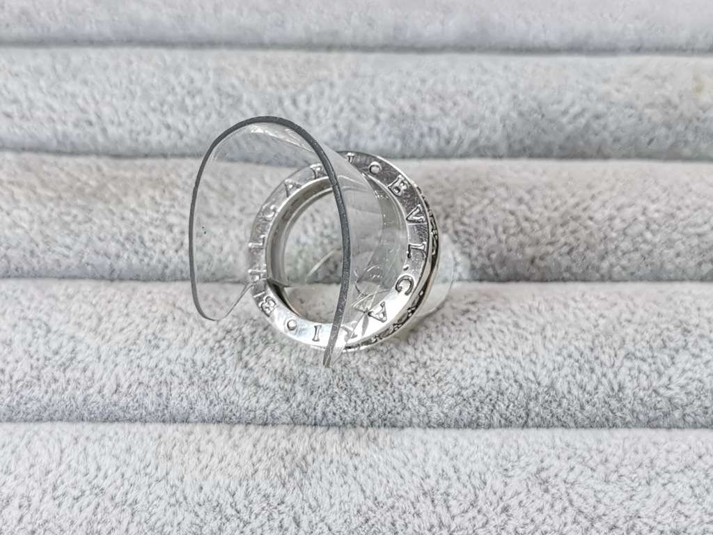 Silver BVLGARI Ring