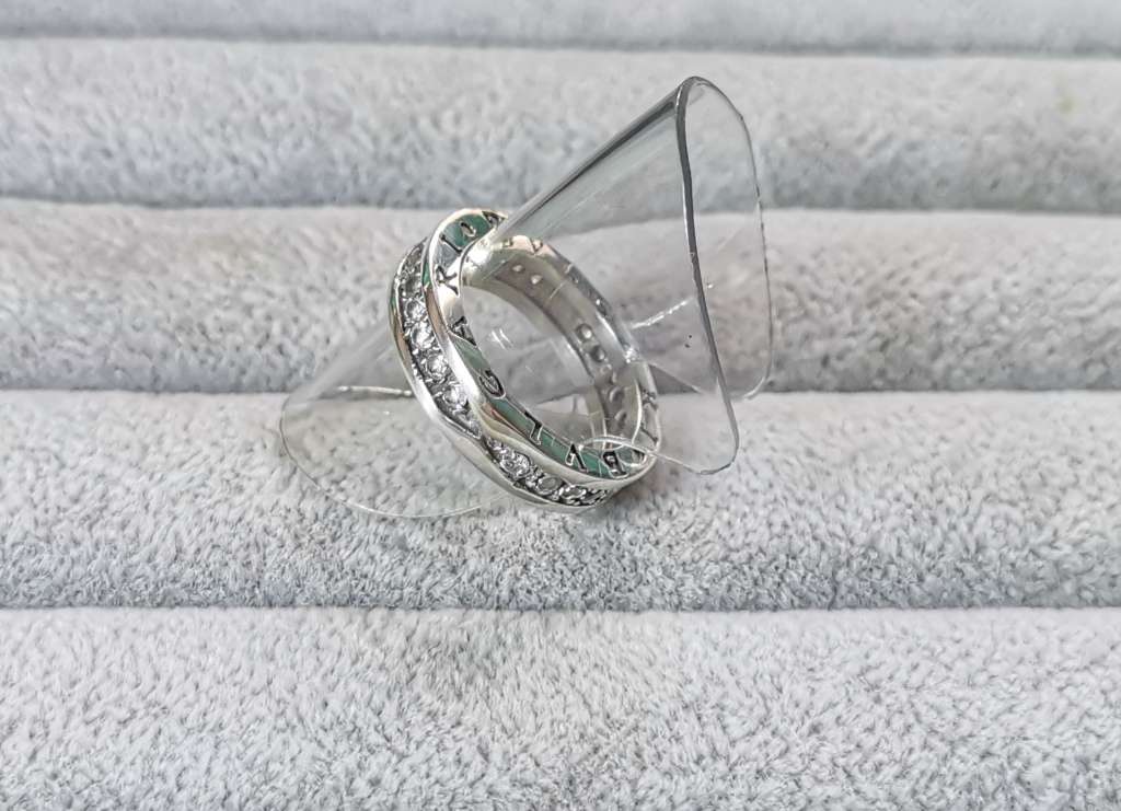 Silver BVLGARI Ring