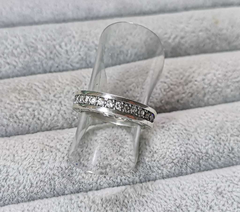 Silver BVLGARI Ring