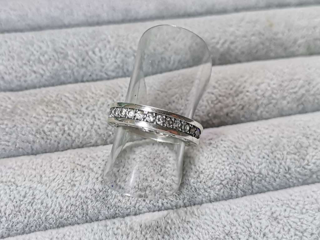 Silver BVLGARI Ring