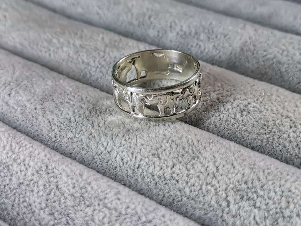 Silver Elephant Ring