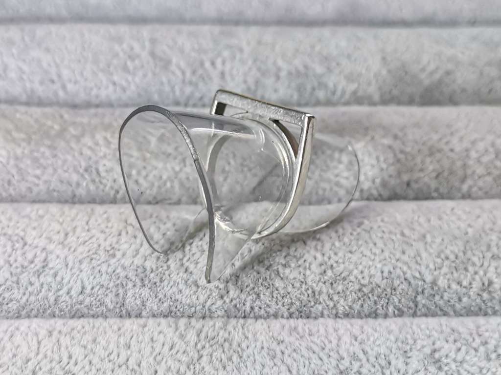 Silver Flat Bar Ring