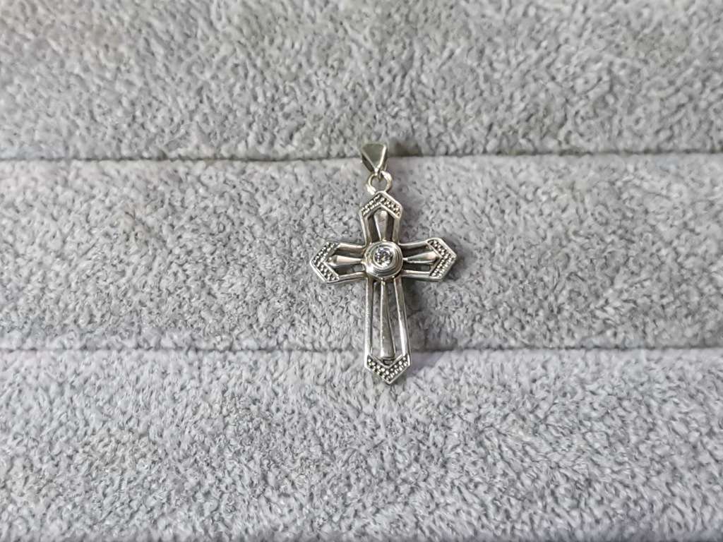 Silver Cross Pendant
