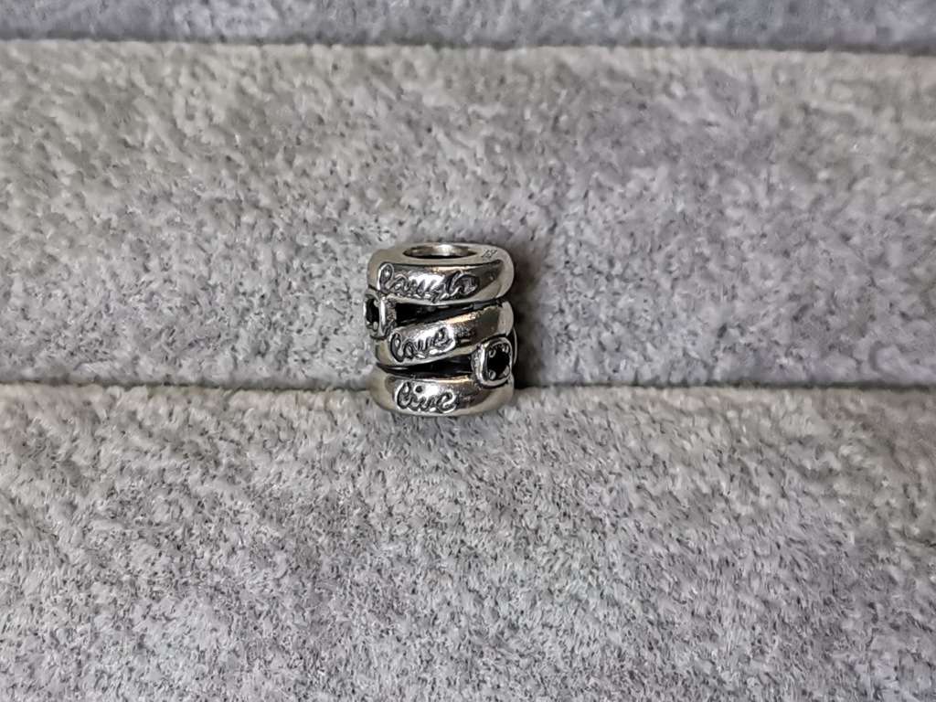 Pandora `Live Love Laugh` Charm