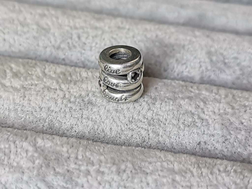 Pandora `Live Love Laugh` Charm