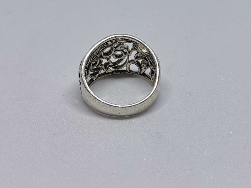 Silver Nightsky Ring