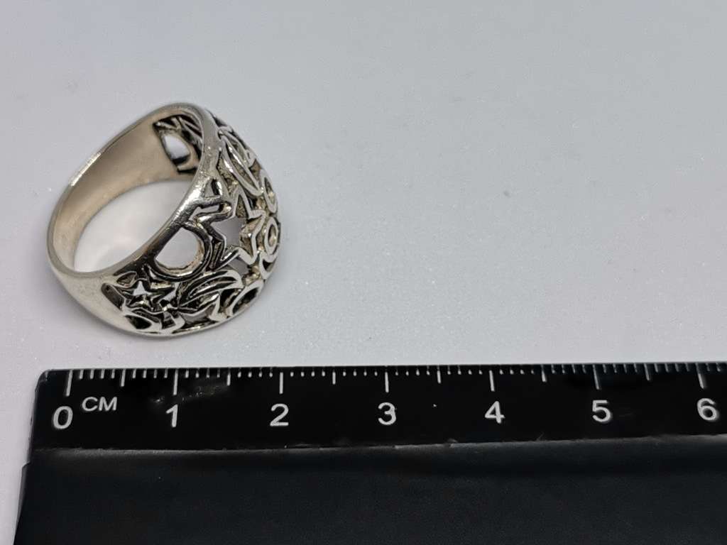 Silver Nightsky Ring