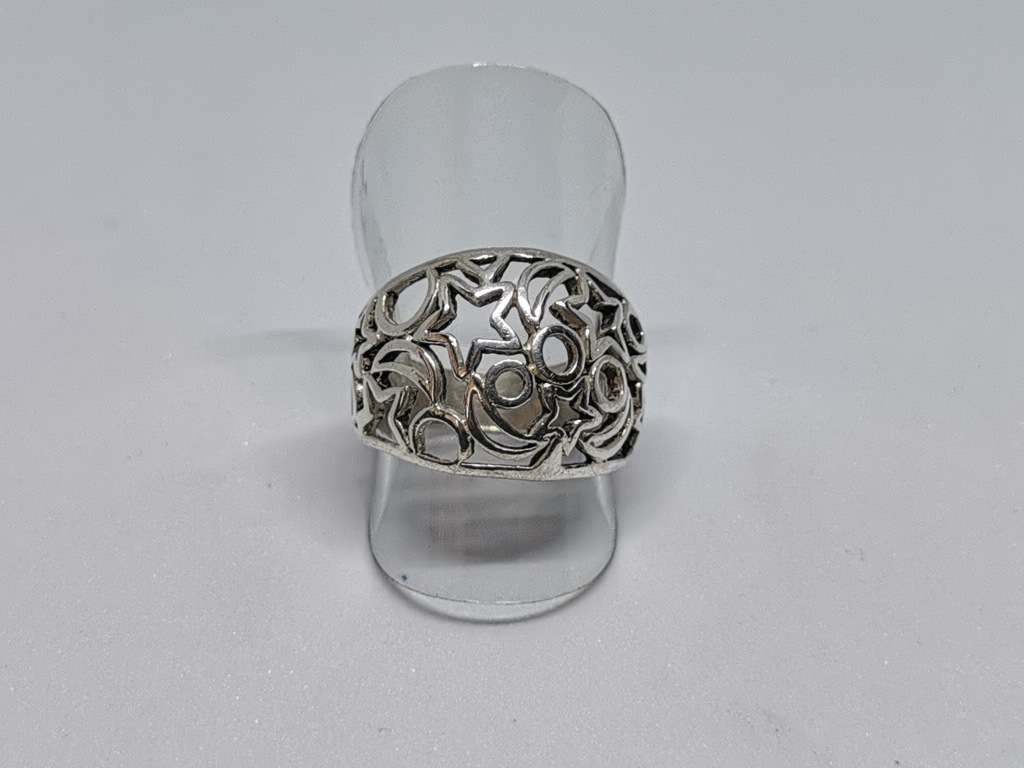 Silver Nightsky Ring