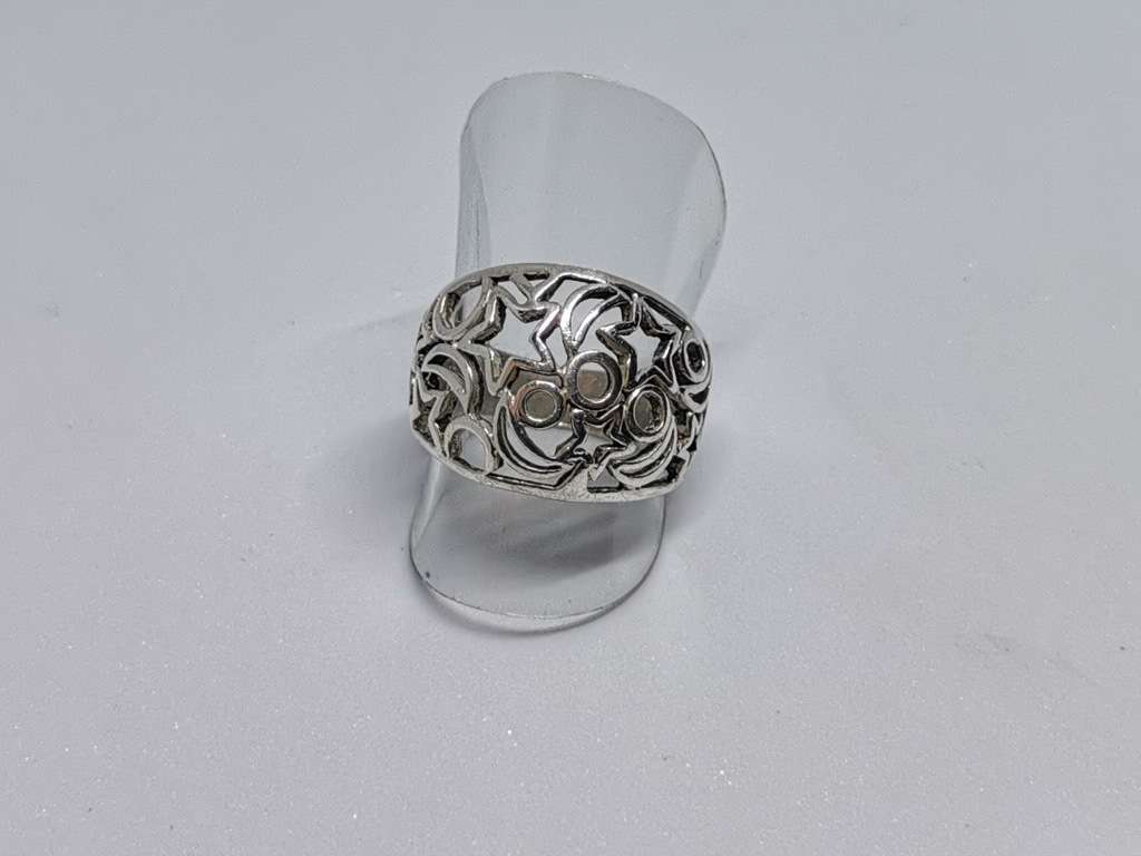 Silver Nightsky Ring