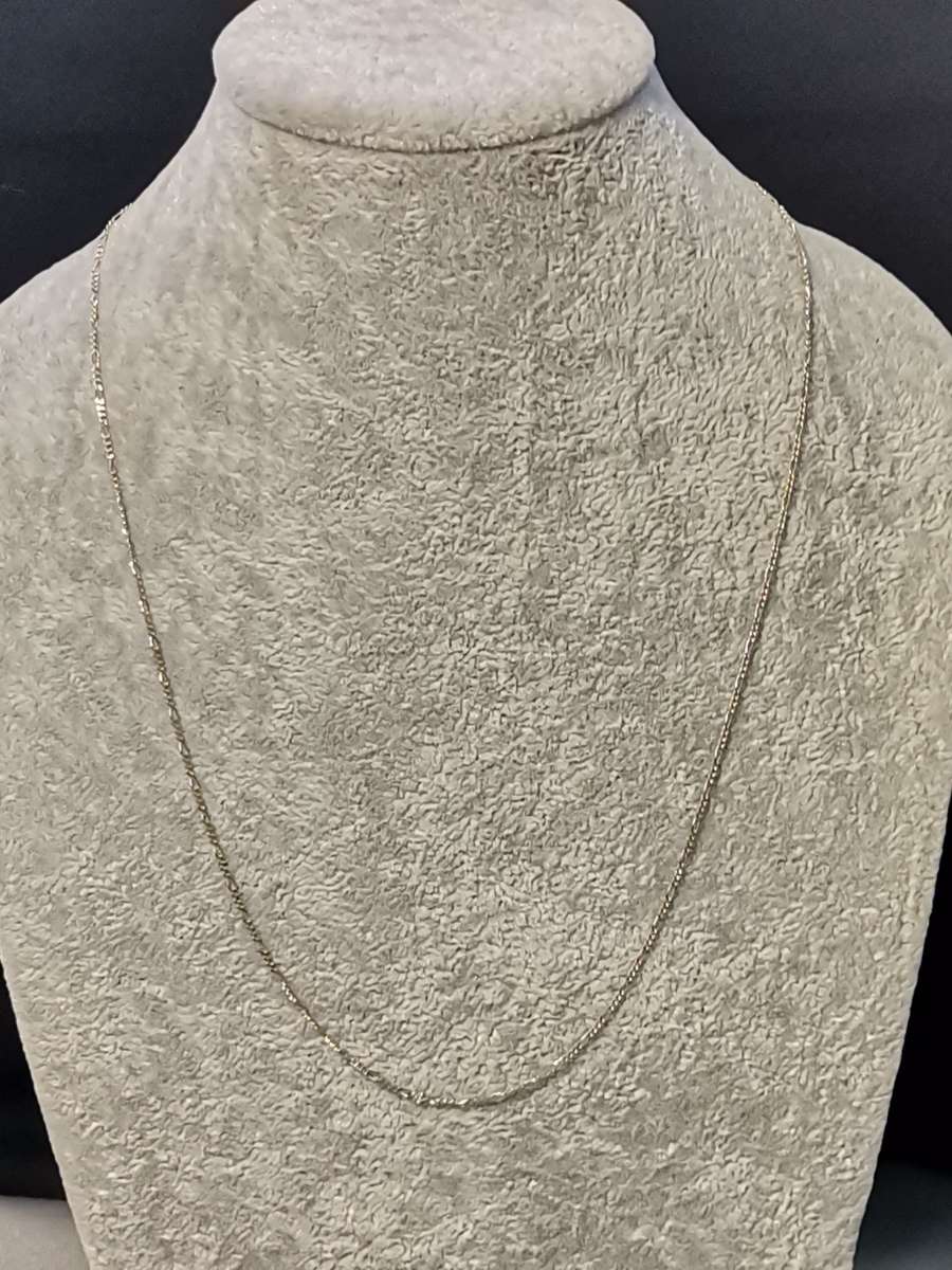 Silver Figaro Chain