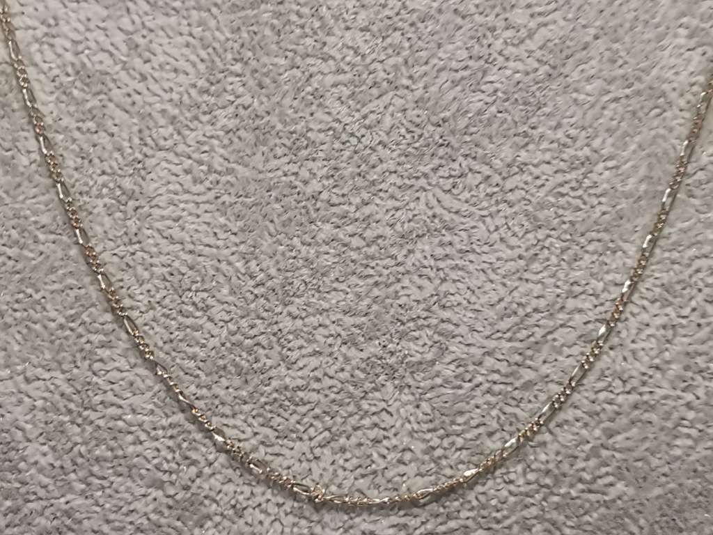 Silver Figaro Chain