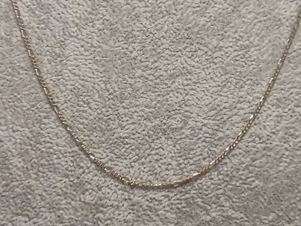 Silver Figaro Chain
