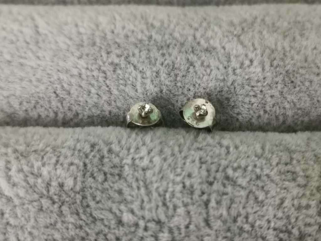 Dainty Silver Earrings