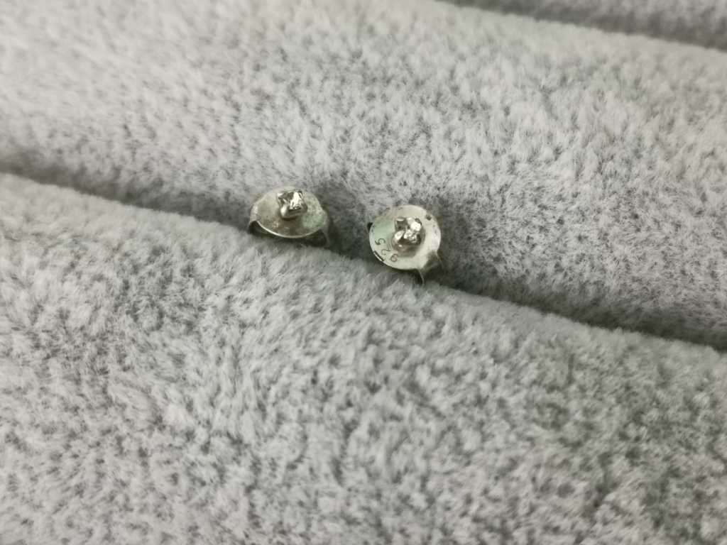 Dainty Silver Earrings