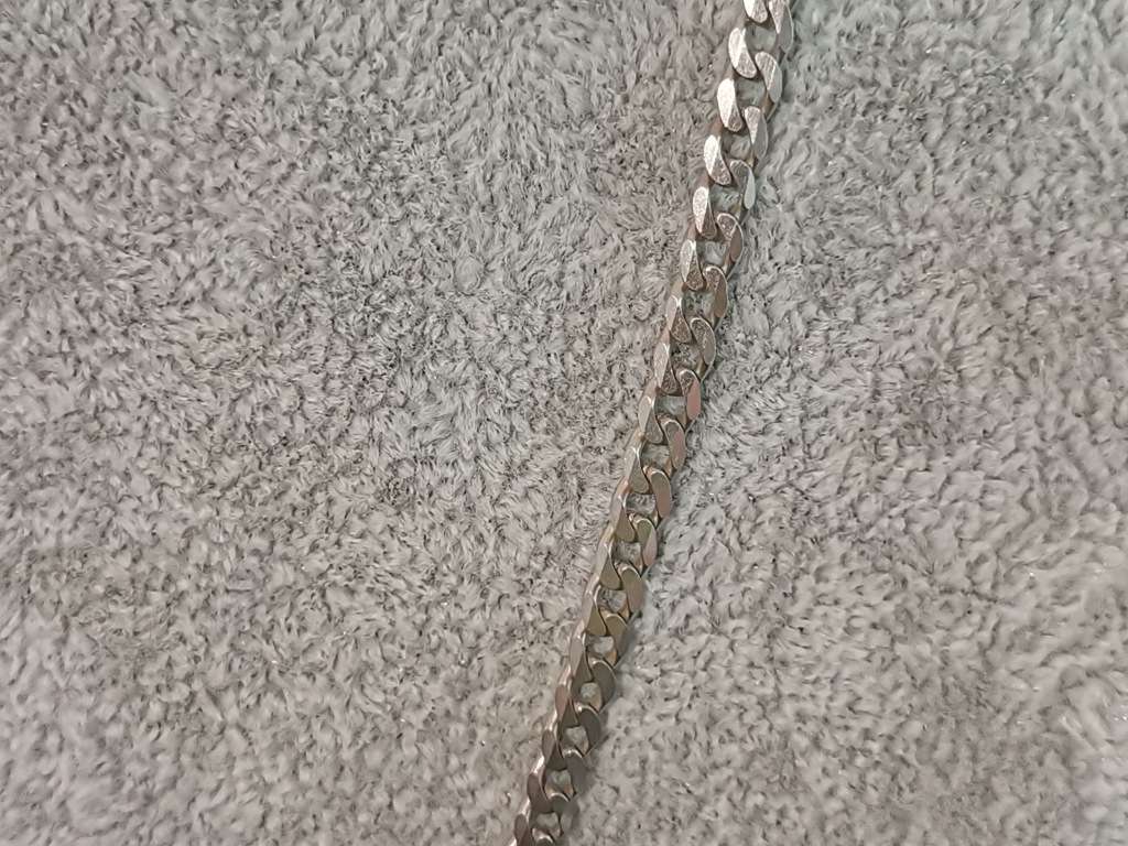 Silver Curb Chain
