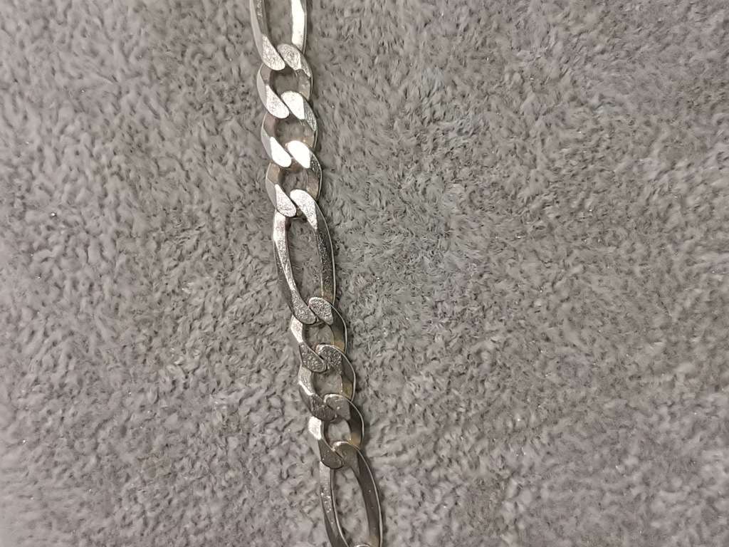 Silver Figaro Chain