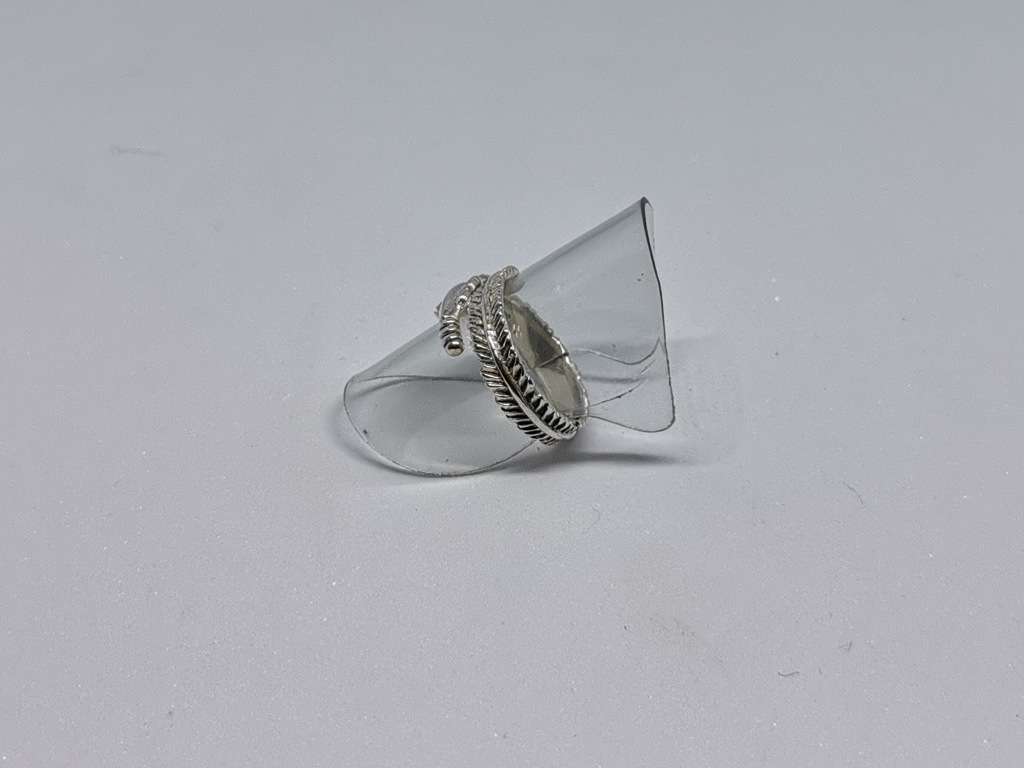 Silver Feather Ring
