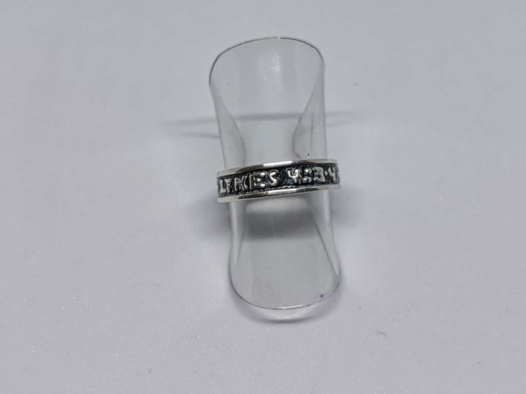 Silver Bible Ring