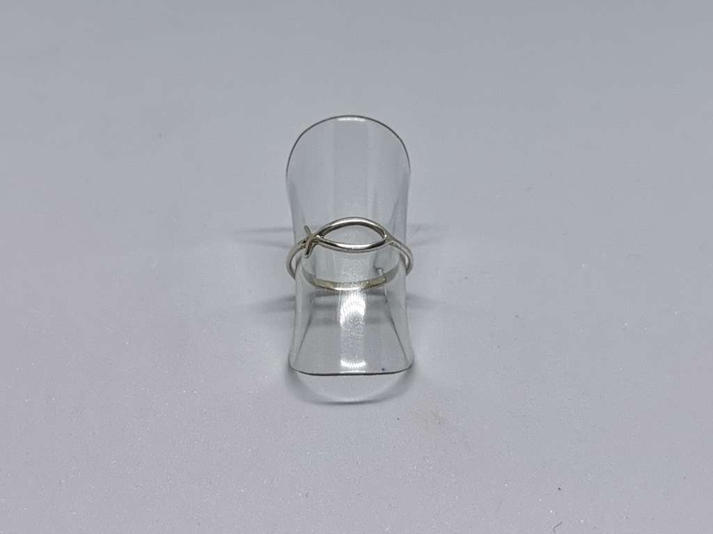 *R1 Auction* Silver Fish Ring