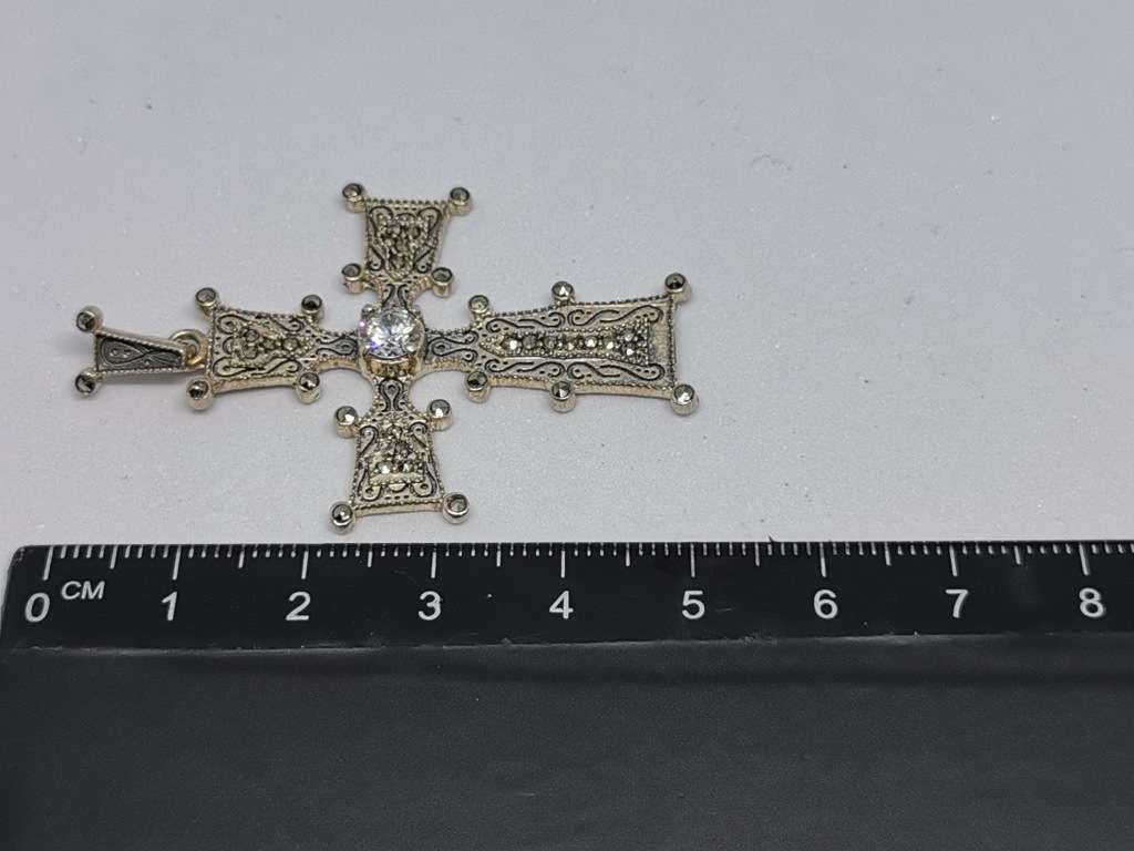 Detailed Silver Cross