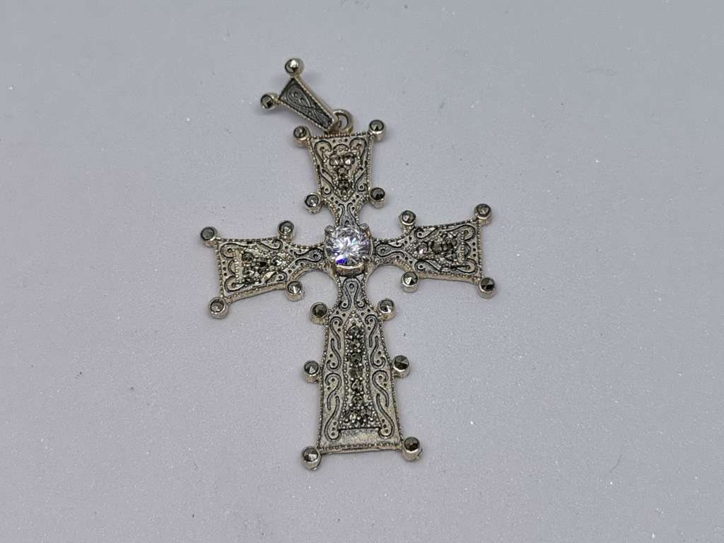 Detailed Silver Cross