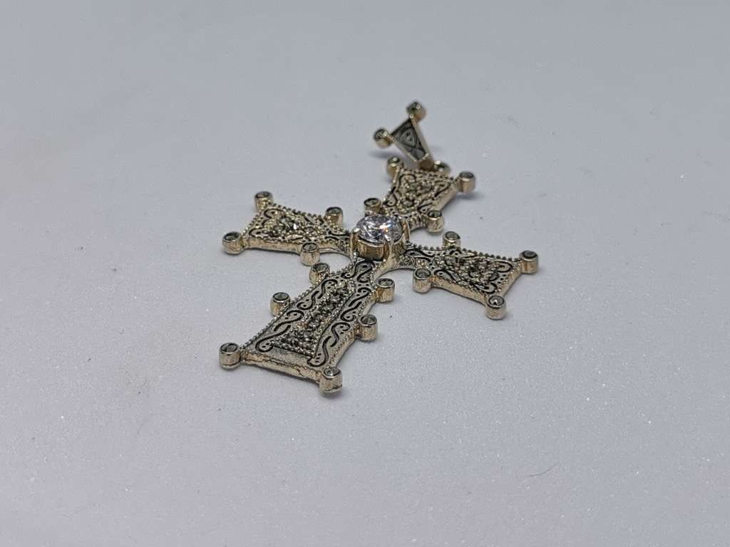 Detailed Silver Cross