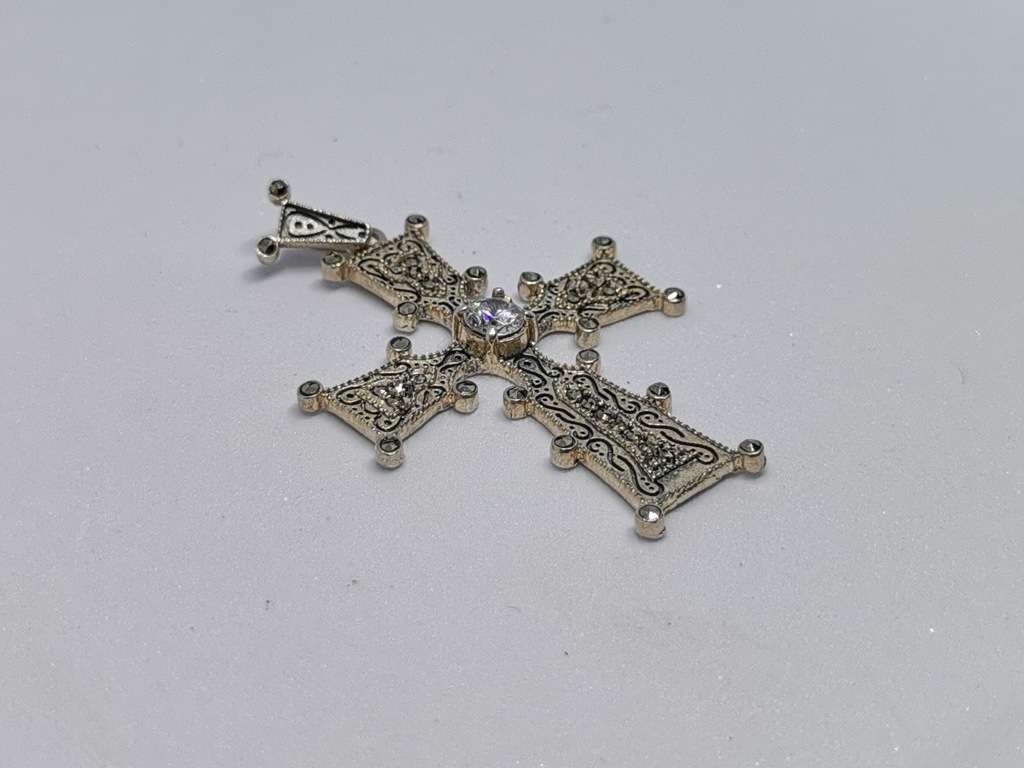Detailed Silver Cross