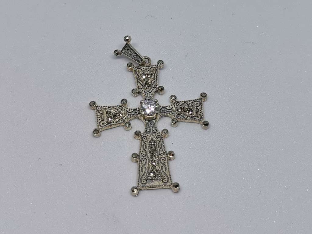 Detailed Silver Cross