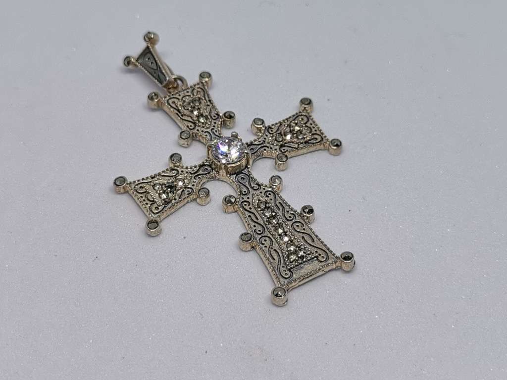 Detailed Silver Cross