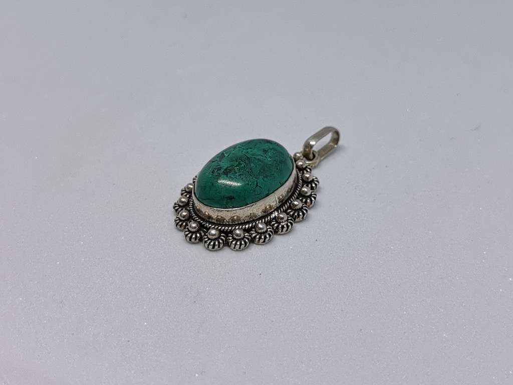 Silver Turquoise Pendant