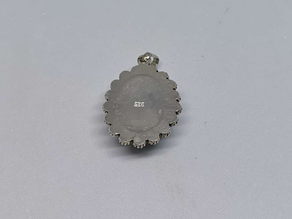 Silver Turquoise Pendant
