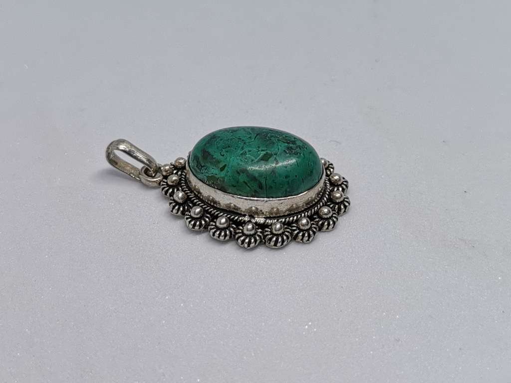 Silver Turquoise Pendant