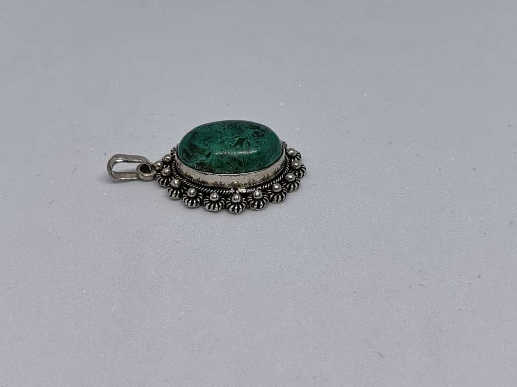 Silver Turquoise Pendant