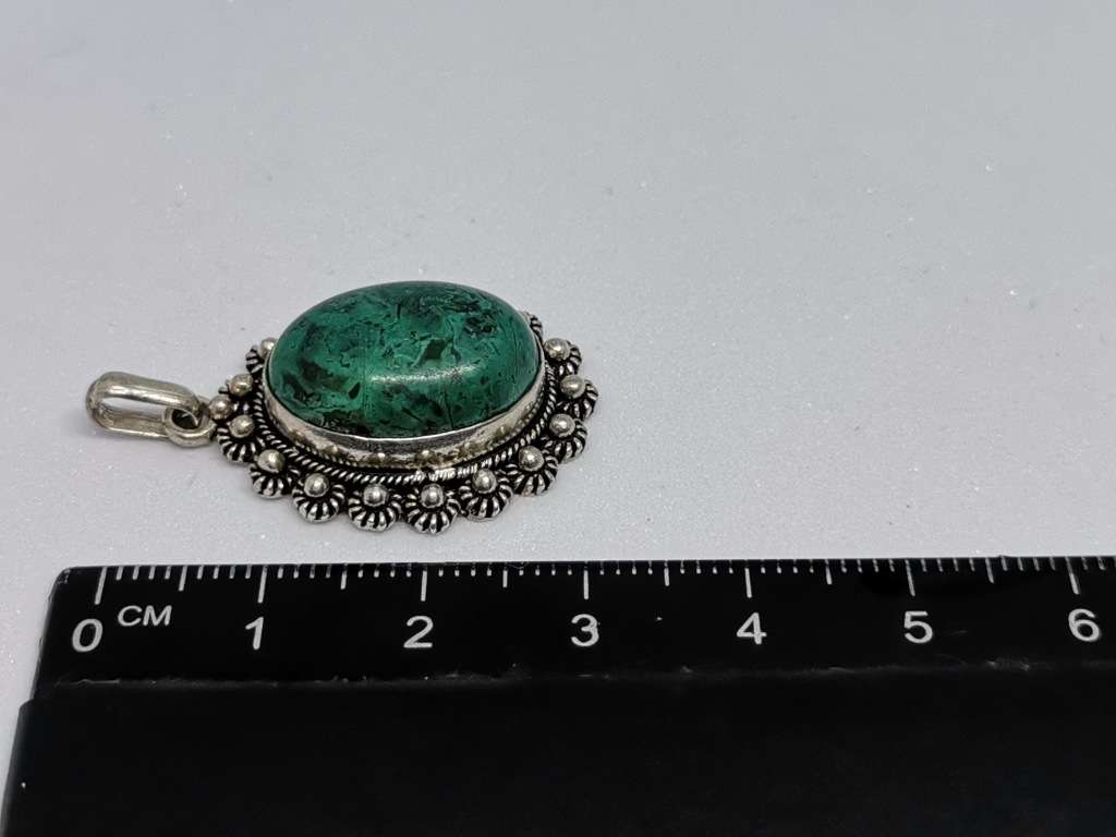 Silver Turquoise Pendant