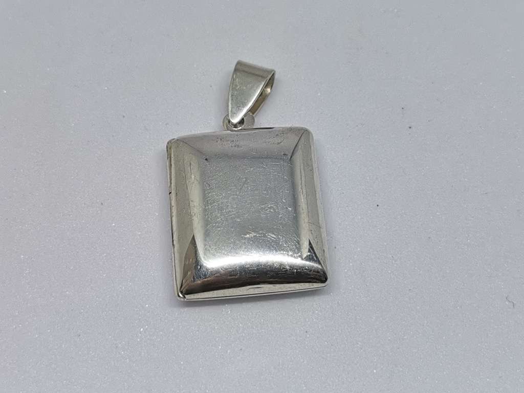 Silver Locket Pendant