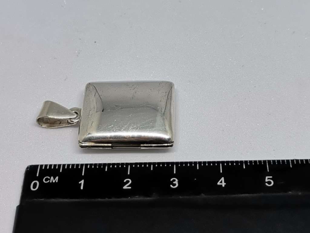 Silver Locket Pendant